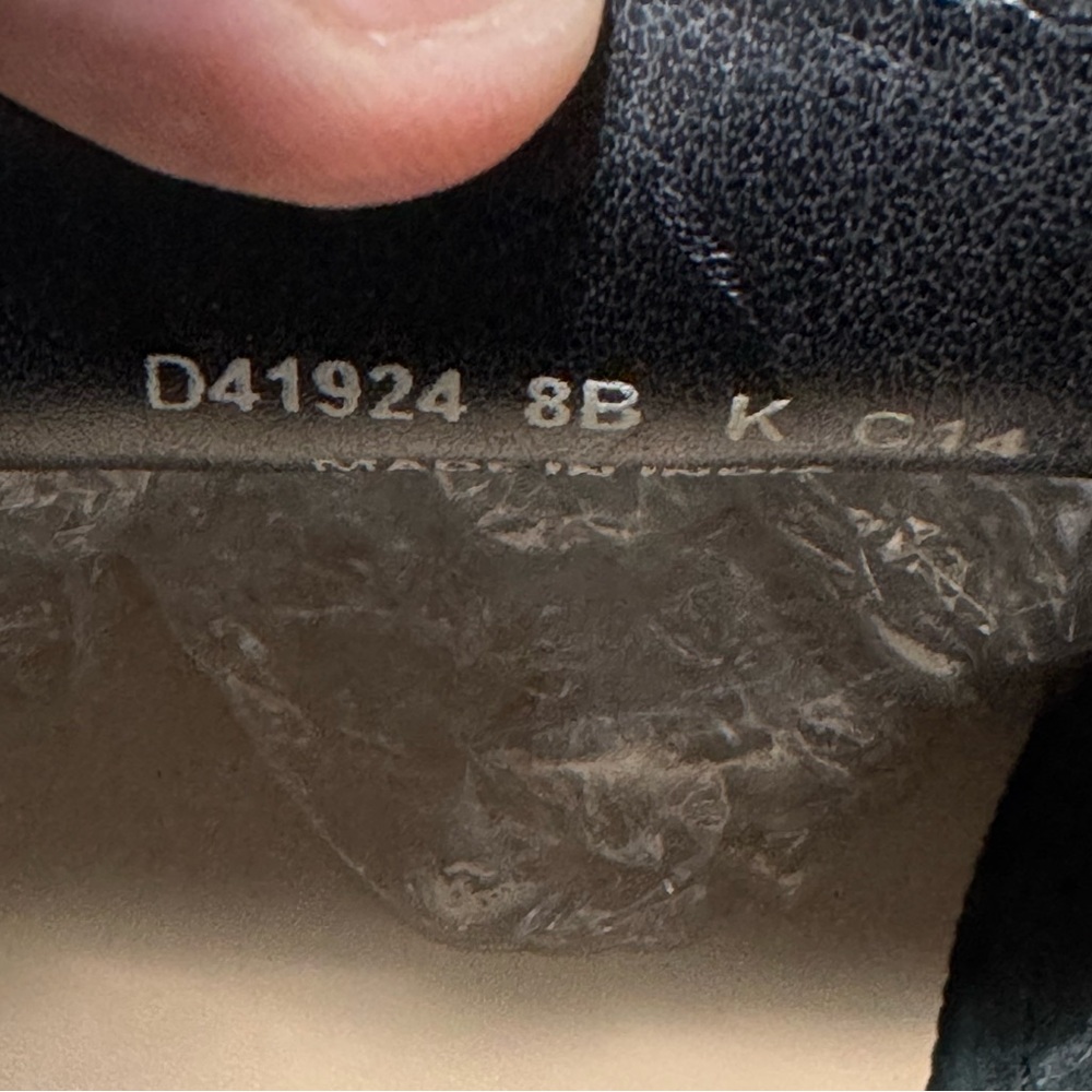 ❌SOLD❌ COLE HAAN Women’s Shelby Leather Driver Loafers, Black Sz 8 - Picture 6 of 6